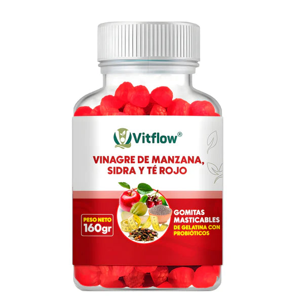 Detox Natural con Gomitas de Vinagre de Manzana 🍎 – Sabor Increíble, Cuerpo Ligero ✨