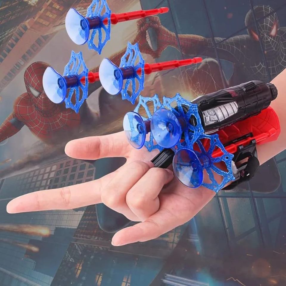 🕷️ Guante Lanzador de Dardos Spiderman para Niños | Pago Contraentrega 🦸♂️🎯