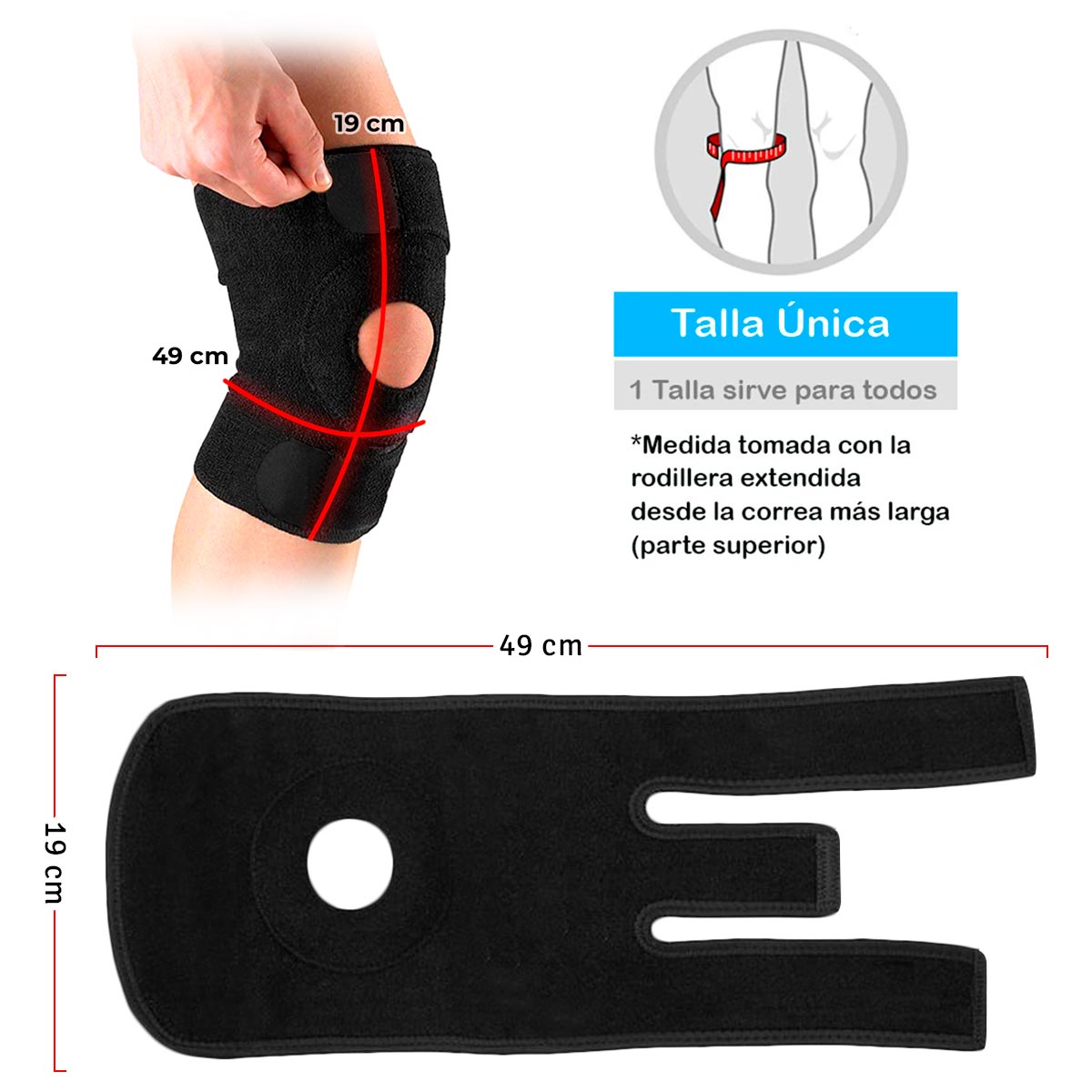 🦵 2 Rodilleras Stronger – Soporte 💪 y Protección 🛡️ para Rótula y Meniscos