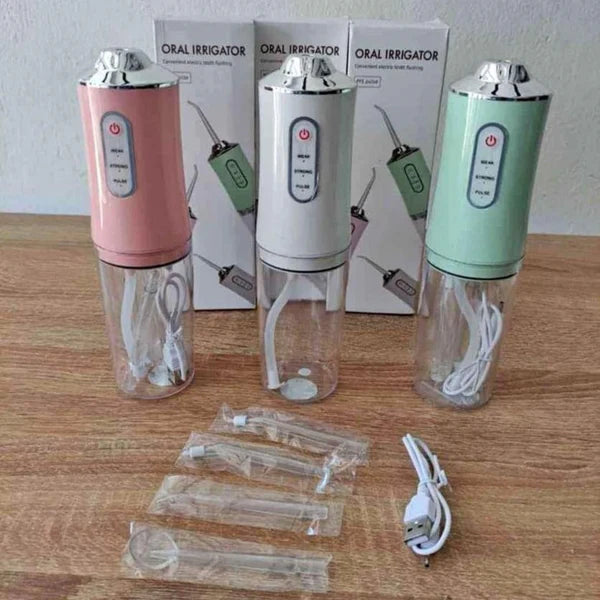Limpieza profesional en casa💧🦷✨Irrigador Dental Portátil