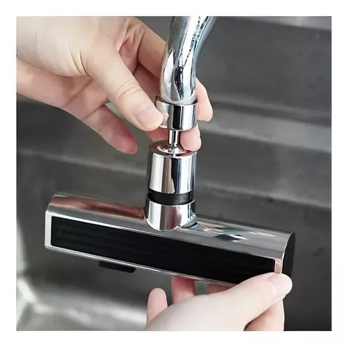 Extensor de Grifo 3 en 1 🌟🚰: Flexibilidad 360°, Cuatro Modos de Chorros 💦 🚰