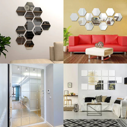 Dale a tus espacios la elegancia que meceren✨: PROMO 🔥  Espejos decorativos paga 20 lleva 25 unidades