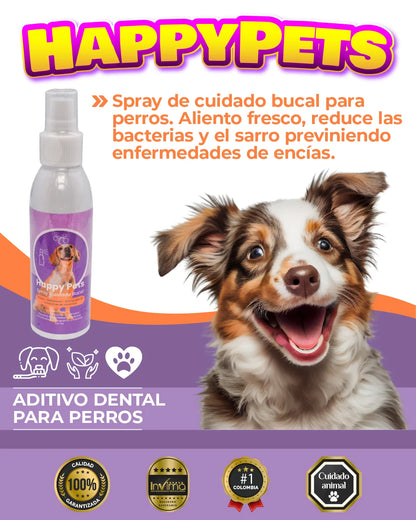 El secreto para un aliento fresco y encías sanas 🐾💚 - Happy Pets Cuidado Bucal Mascotas