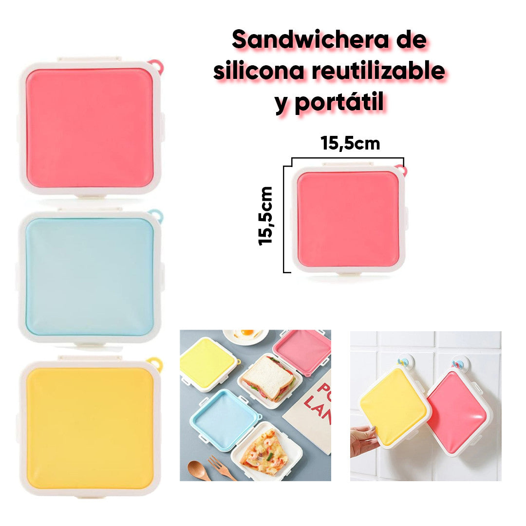 ¡Oferta 2x1 en Recipientes para Sándwiches! 🥪🎉 Doble Frescura, Doble Comodidad 🌟💥