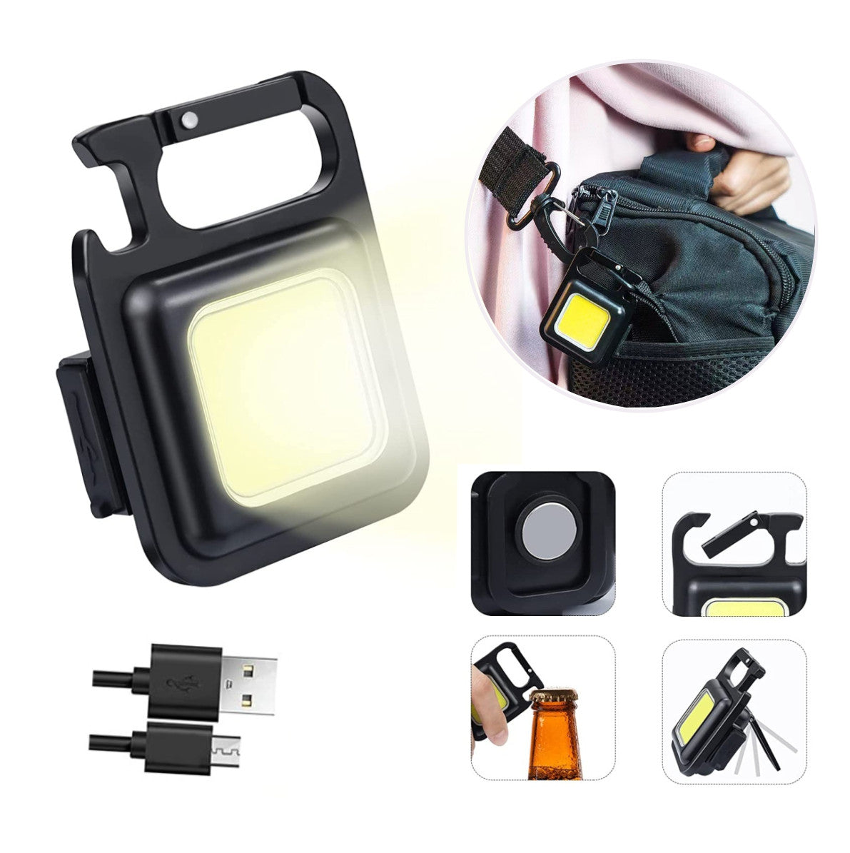 MINI LINTERNA RECARGABLE