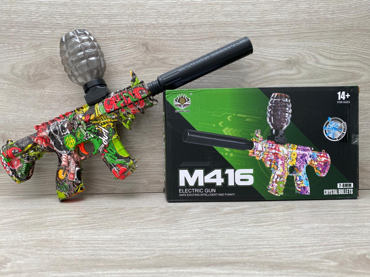 Pistola Hidrogel M16 – Diversión extrema, diseño realista y munición ecológica