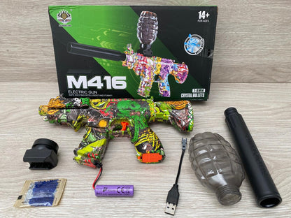 Pistola Hidrogel M16 – Diversión extrema, diseño realista y munición ecológica