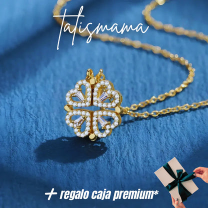 🛍️ Collar Trébol de Corazones – El Regalo Que Hará Llorar a Mamá 😭💝