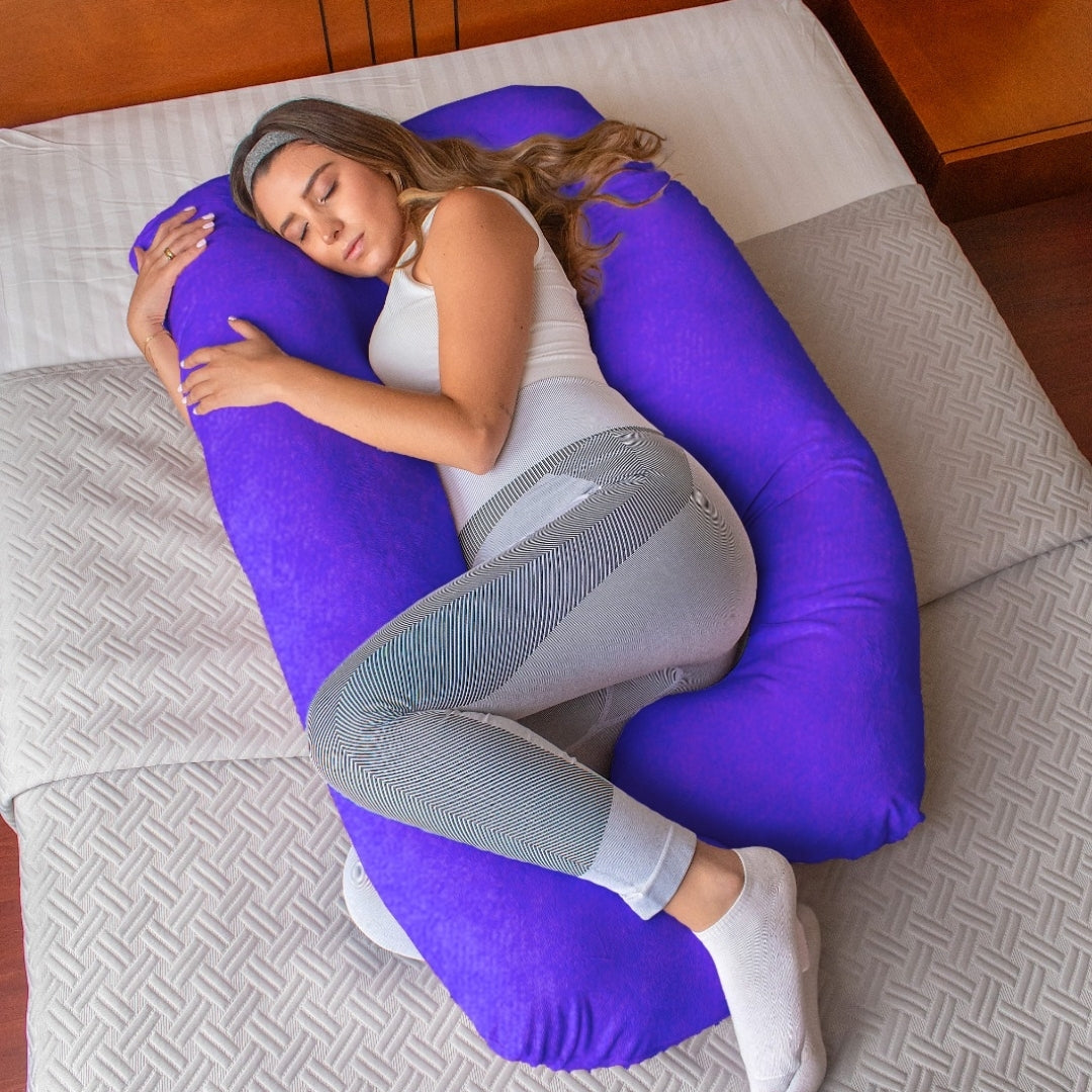 👇  👩🏼‍🍼 Almohada de Embarazo – Confort Total para Mamá 🤰🌈