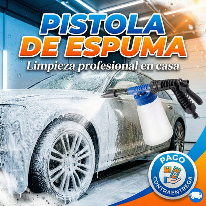 💦🧼 Espuma potente para una limpieza impecable - Pistola de espuma 💧 + Pago contraentrega 🚚