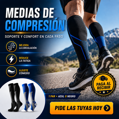 🧦✨ Medias de Compresión™ | Piernas más ligeras y cómodas en cada paso 🦵💙