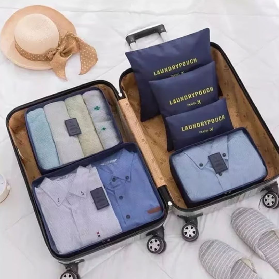 🎒 Organiza tu maleta con estilo ✨ 6 UNIDADES:  Elige tu color favorito! 🌈