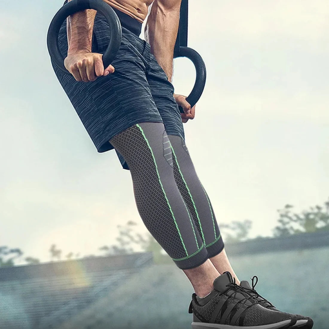 💥 Potencia tus rodillas y supera tus límites 🏃‍♂️🔥 RODILLERA LARGA - 2 unidades 🚛 50% OFF