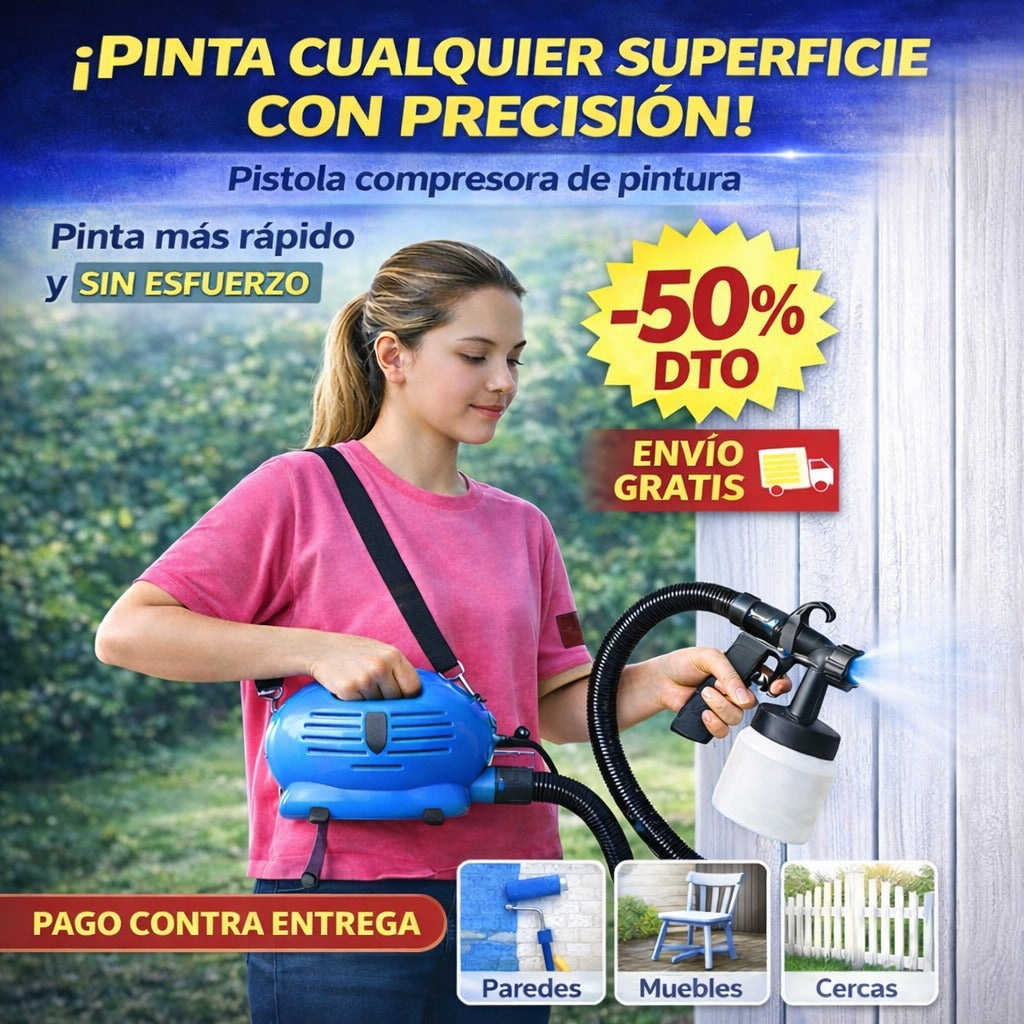 🎨 Compresor de Pintura  – Resultados Profesionales – Rápido, Fácil y Preciso