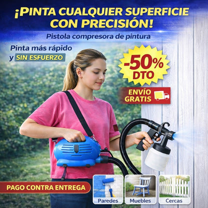 🎨 Compresor de Pintura  – Resultados Profesionales – Rápido, Fácil y Preciso