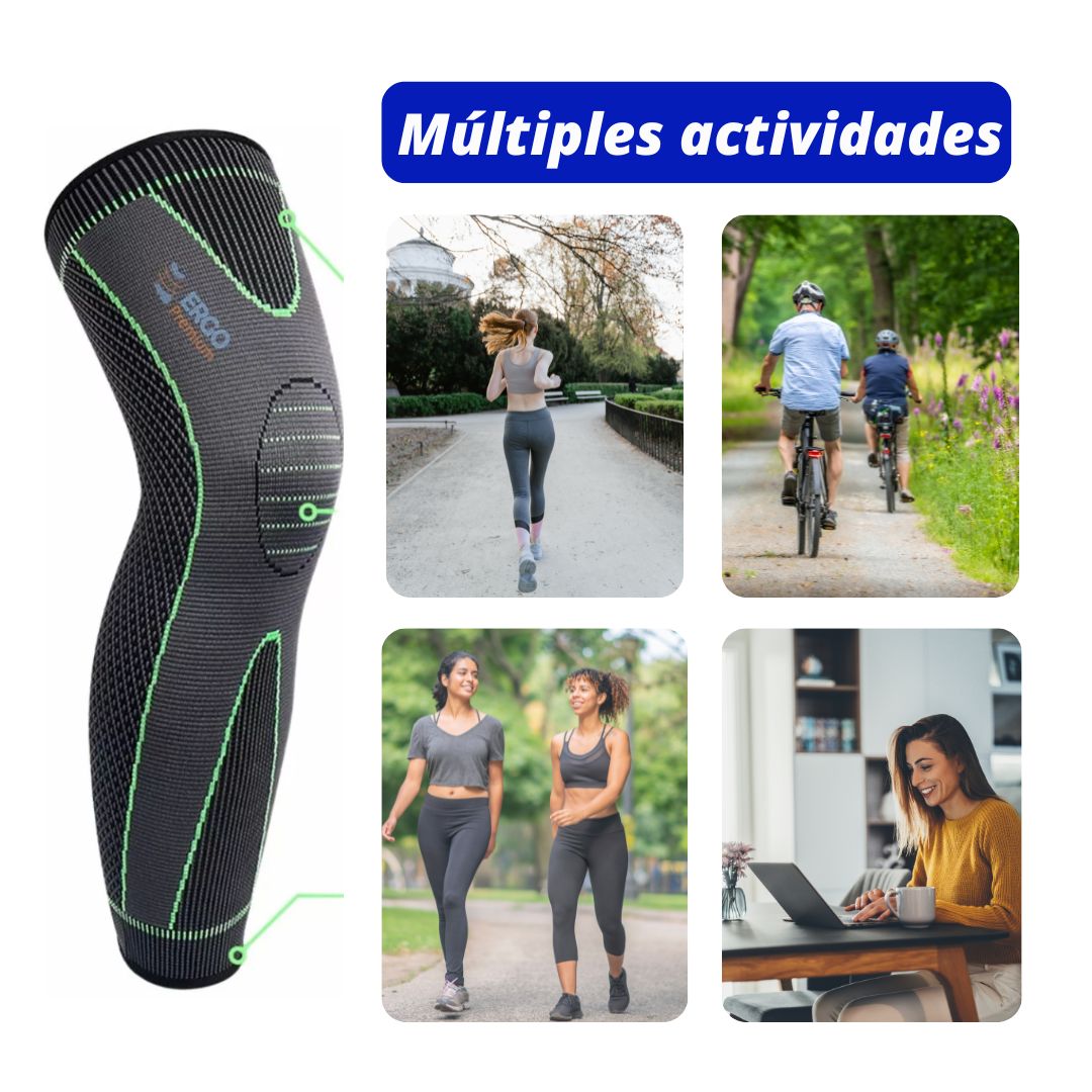 💥 Potencia tus rodillas y supera tus límites 🏃‍♂️🔥 RODILLERA LARGA - 2 unidades 🚛 50% OFF