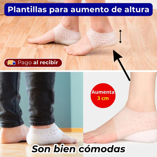 🌟 Plantillas para aumento de altura: Camina con comodidad🚶‍♂️ + Envío gratis