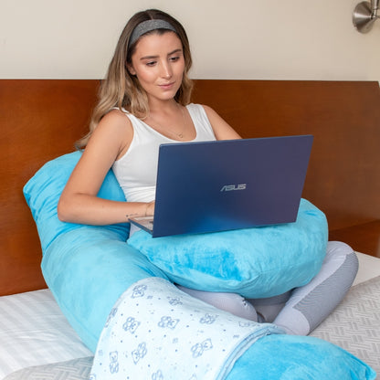 👇  👩🏼‍🍼 Almohada de Embarazo – Confort Total para Mamá 🤰🌈