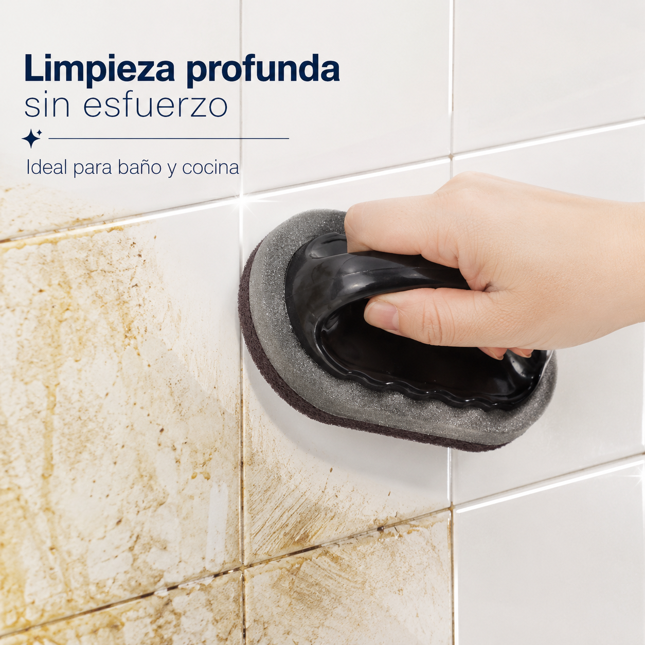 🚿🏠 Cepillo Multifuncional para Baño y Cocina – Limpieza sin Esfuerzo