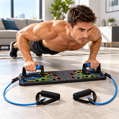 💪 TABLA MULTIFUNCIONAL DE FLEXIONES: ORGANIZA TU RUTINA EN UNA SOLA BASE