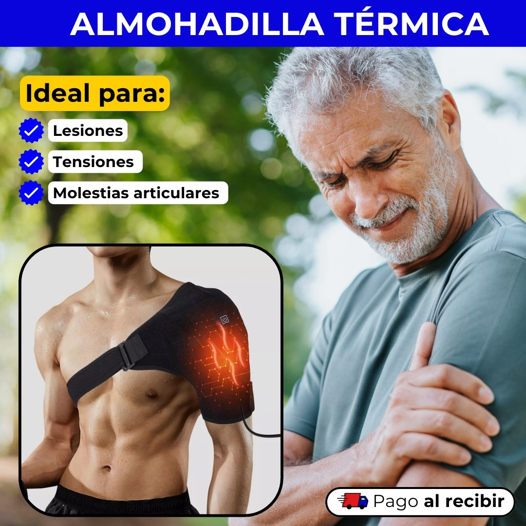 🌟 Alivio Instantáneo: Almohadilla de Hombro térmica y control de temperatura 🔥