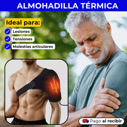 🌟 Alivio Instantáneo: Almohadilla de Hombro térmica y control de temperatura 🔥