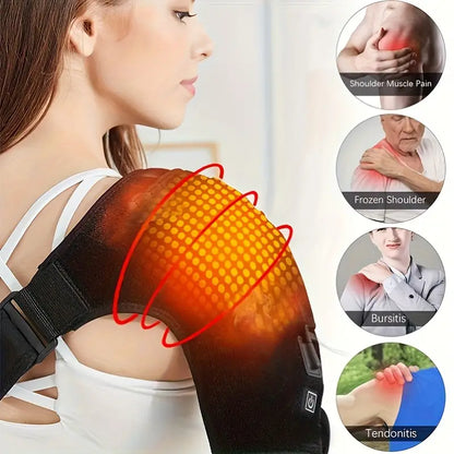 🌟 Alivio Instantáneo: Almohadilla de Hombro térmica y control de temperatura 🔥