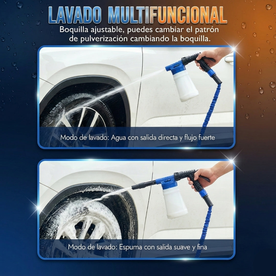 💦🧼 Espuma potente para una limpieza impecable - Pistola de espuma 💧 + Pago contraentrega 🚚