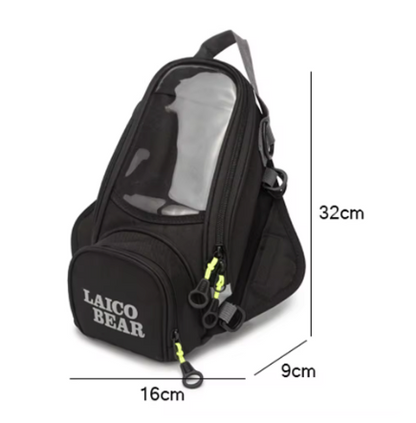 Guarda tus pertenencias con estilo: Tank Bag Laicobear, tu compañera de viaje perfecta 🏍️✨