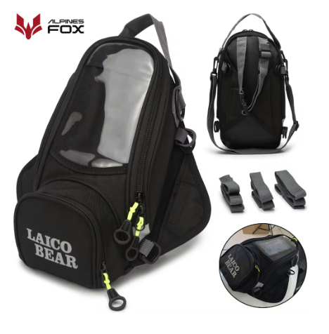 Guarda tus pertenencias con estilo: Tank Bag Laicobear, tu compañera de viaje perfecta 🏍️✨