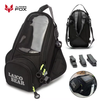 Guarda tus pertenencias con estilo: Tank Bag Laicobear, tu compañera de viaje perfecta 🏍️✨