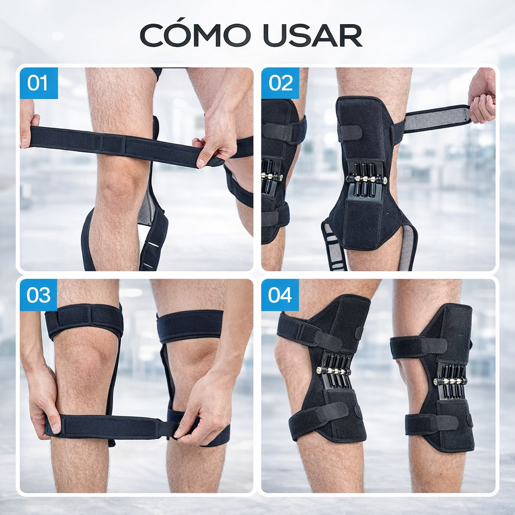 Rodilleras de Soporte 🦵⚙️ Más fuerza, menos dolor, mejor estabilidad 💪 + Envío gratis