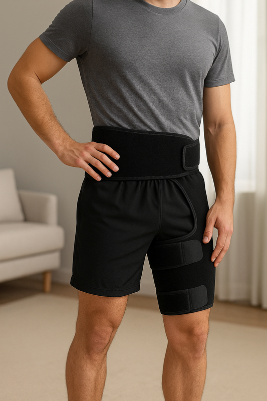 🩹 Cinturón Terapéutico – Menos Dolor 😣, Más Movimiento 🕺💪