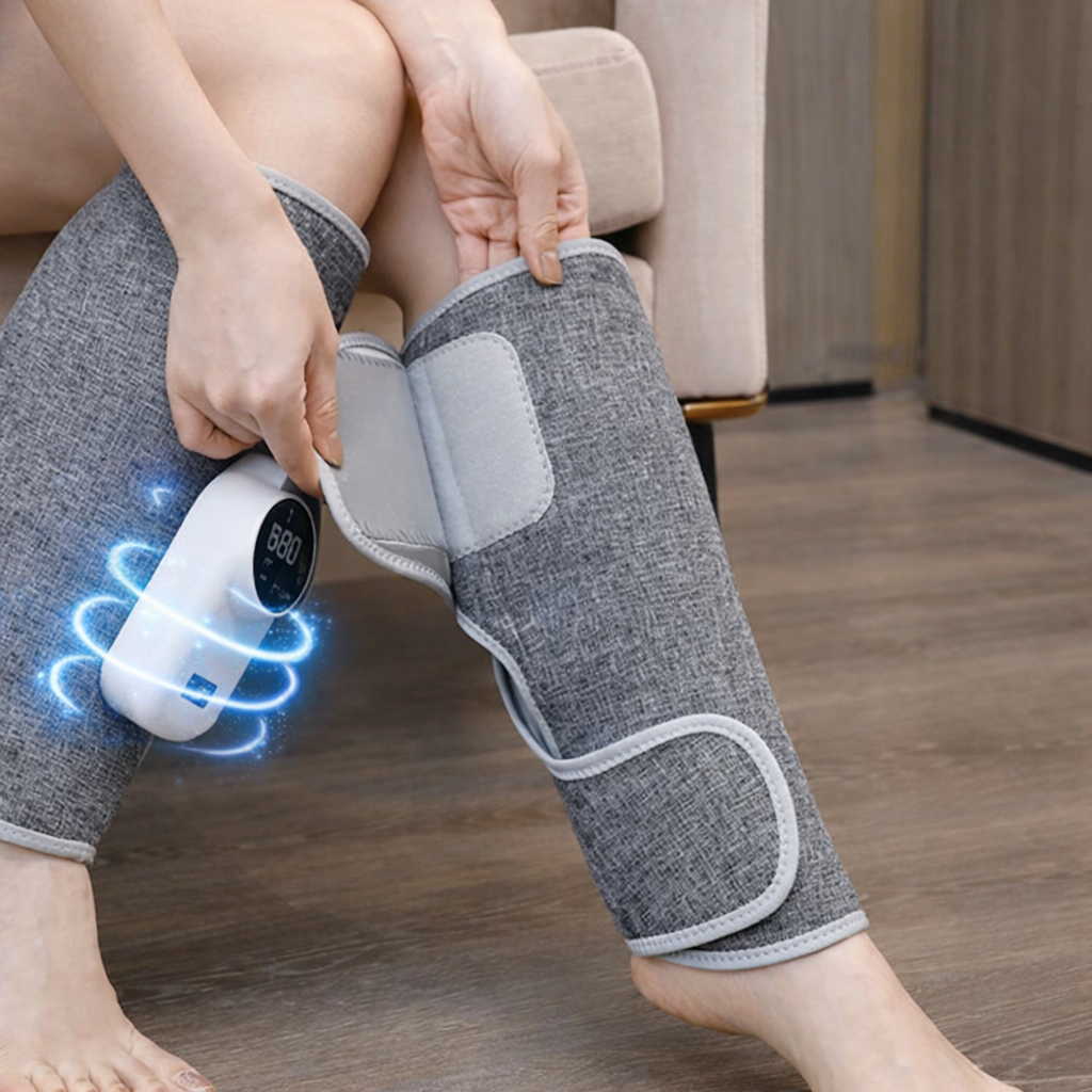 🦵✨ Masajeador de Piernas Pro – Circulación 🔄, Relajación 💆‍♀️ y Descanso Total 😌