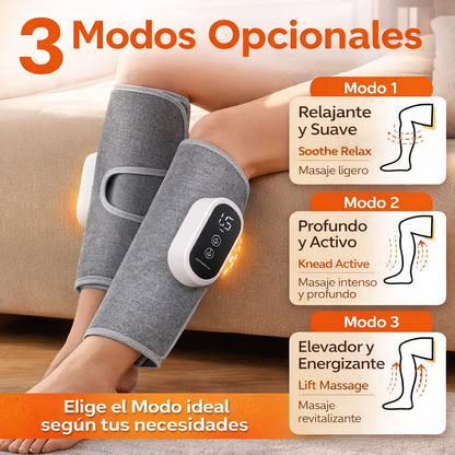 🦵✨ Masajeador de Piernas Pro – Circulación 🔄, Relajación 💆‍♀️ y Descanso Total 😌