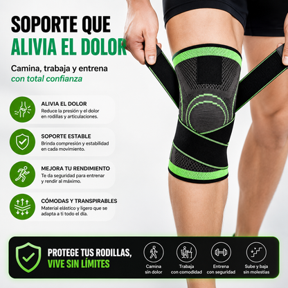 Rodilleras Ortopédicas con Bandas Ajustables | Alivia el Dolor y Mejora tu Movilidad desde el Primer Uso (2 unidades)