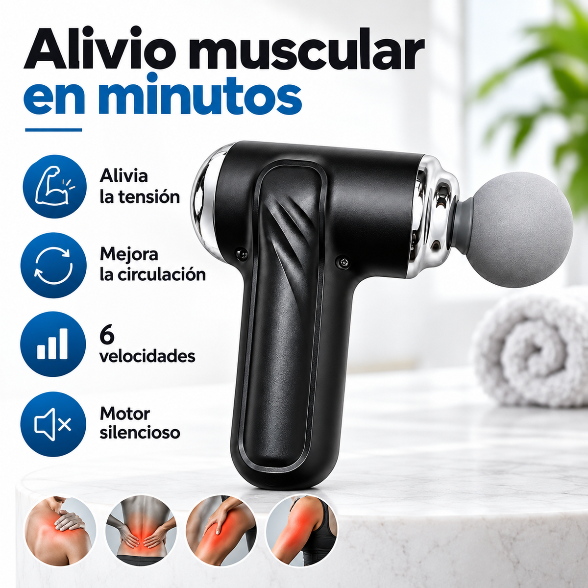 Alivia la Tensión y Recupera tus Músculos en Minutos