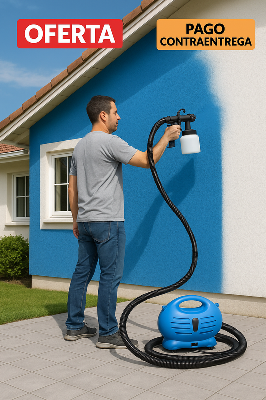 🔥¡Últimas Unidades! Pinta Sin Manchas ni Esfuerzo con nuestro Compresor De Pintura🎨💨