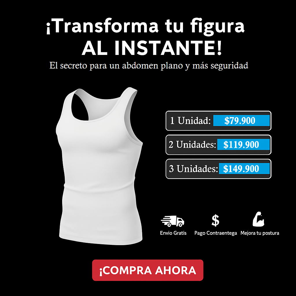 Camisilla de Compresión Premium – Moldea tu Cuerpo y Resalta tu Figura