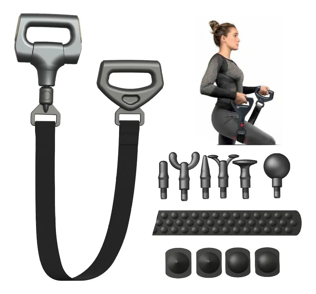 Masajeador Eléctrico VibraBand para Piernas, Brazos y Espalda con Vibración 💆‍♂️⚡