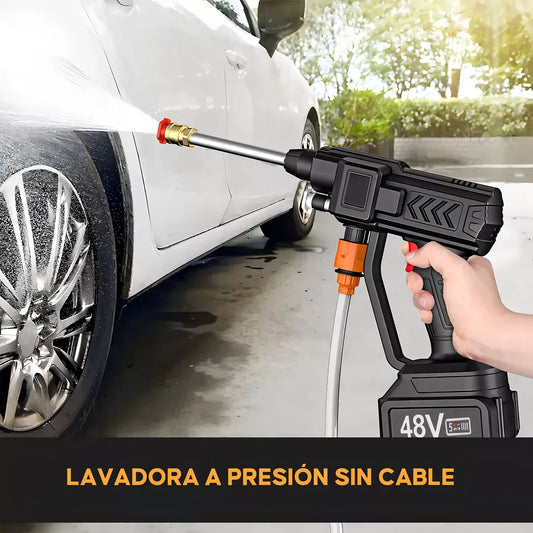💦 Hidrolavadora Portátil 48V – 2 Baterías 🔋 | Inalámbrica 🚀 | Envío Gratis 📦