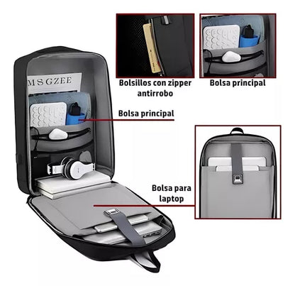 ❗EXCLUSIVO❗BOLSO EJECUTIVO "TAPA DURA" CON MÁXIMO ESPACIO Y ORGANIZACIÓN 📂🛡️