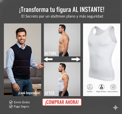 Camisilla de Compresión Premium – Moldea tu Cuerpo y Resalta tu Figura