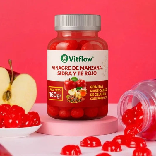 Detox Natural con Gomitas de Vinagre de Manzana 🍎 – Sabor Increíble, Cuerpo Ligero ✨