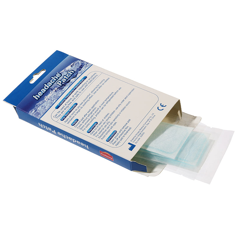 Parche Refrescante para Migraña ❄️ | Frescura y Confort hasta por 8 Horas