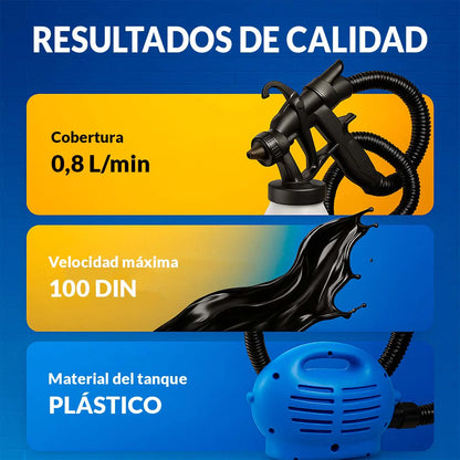 🎨 Compresor de Pintura  – Resultados Profesionales – Rápido, Fácil y Preciso