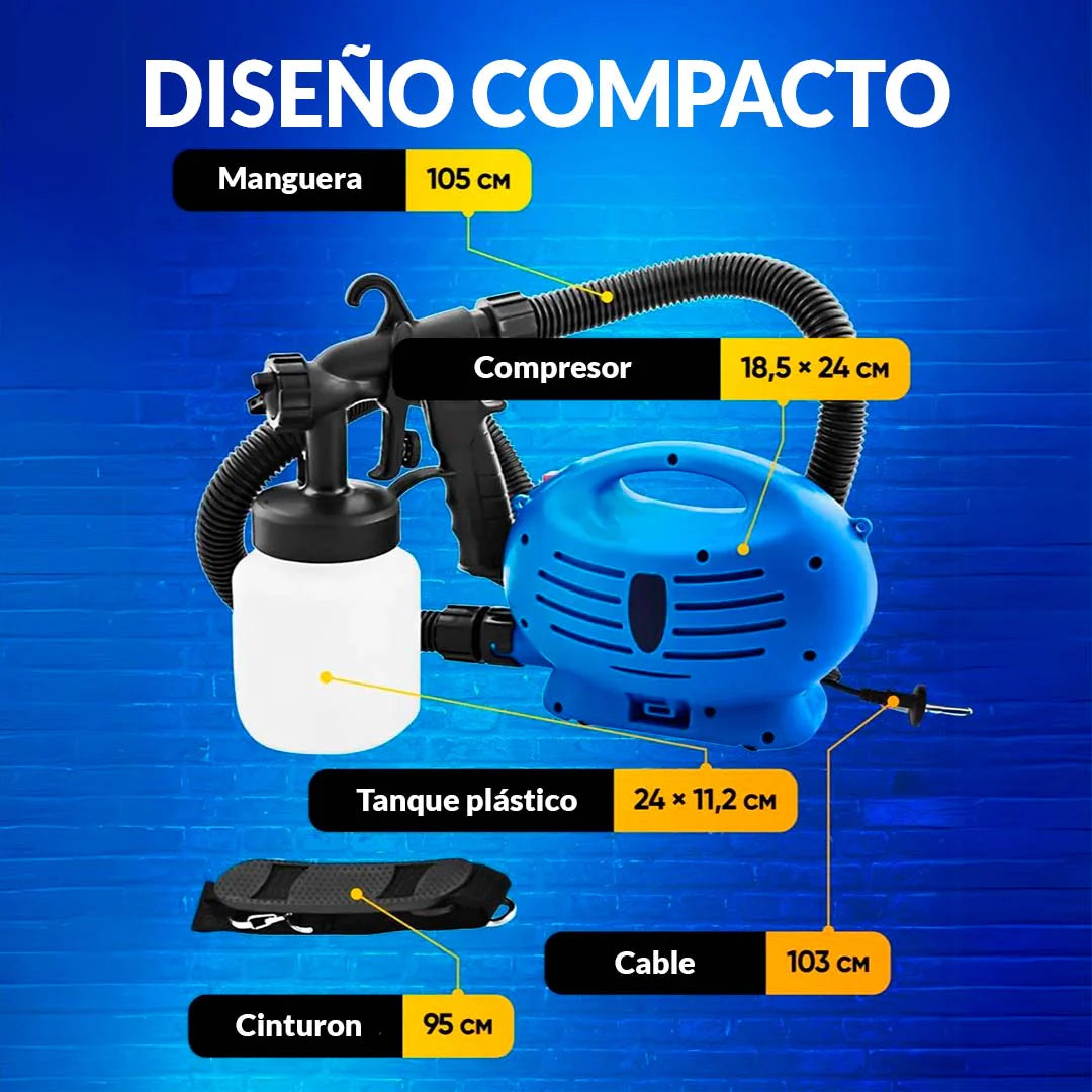 🎨 Compresor de Pintura  – Resultados Profesionales – Rápido, Fácil y Preciso