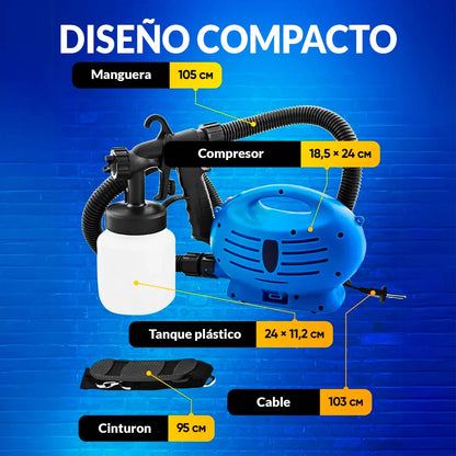 🎨 Compresor de Pintura  – Resultados Profesionales – Rápido, Fácil y Preciso
