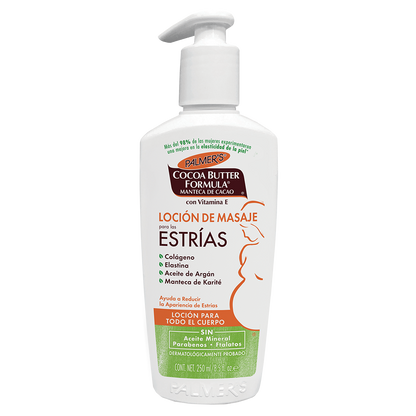 ✨ Cuidado Especial para Tu Piel: Loción de Masaje para Estrías de Palmer’s 250ml🌼