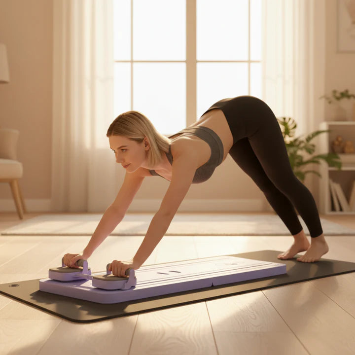 🧘‍♀️✨ Tabla de Pilates Multiusos Plegable – Entrena Todo tu Cuerpo Donde Quieras 💪
